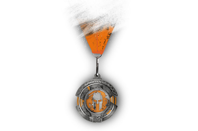 Kids by Spartan Medal